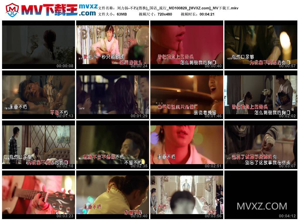 刘力扬-不朽(替换)_国语_流行_MD100829